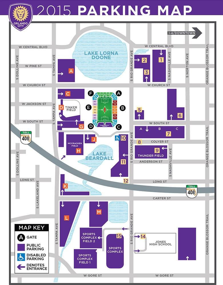 Citrus Bowl Park göster