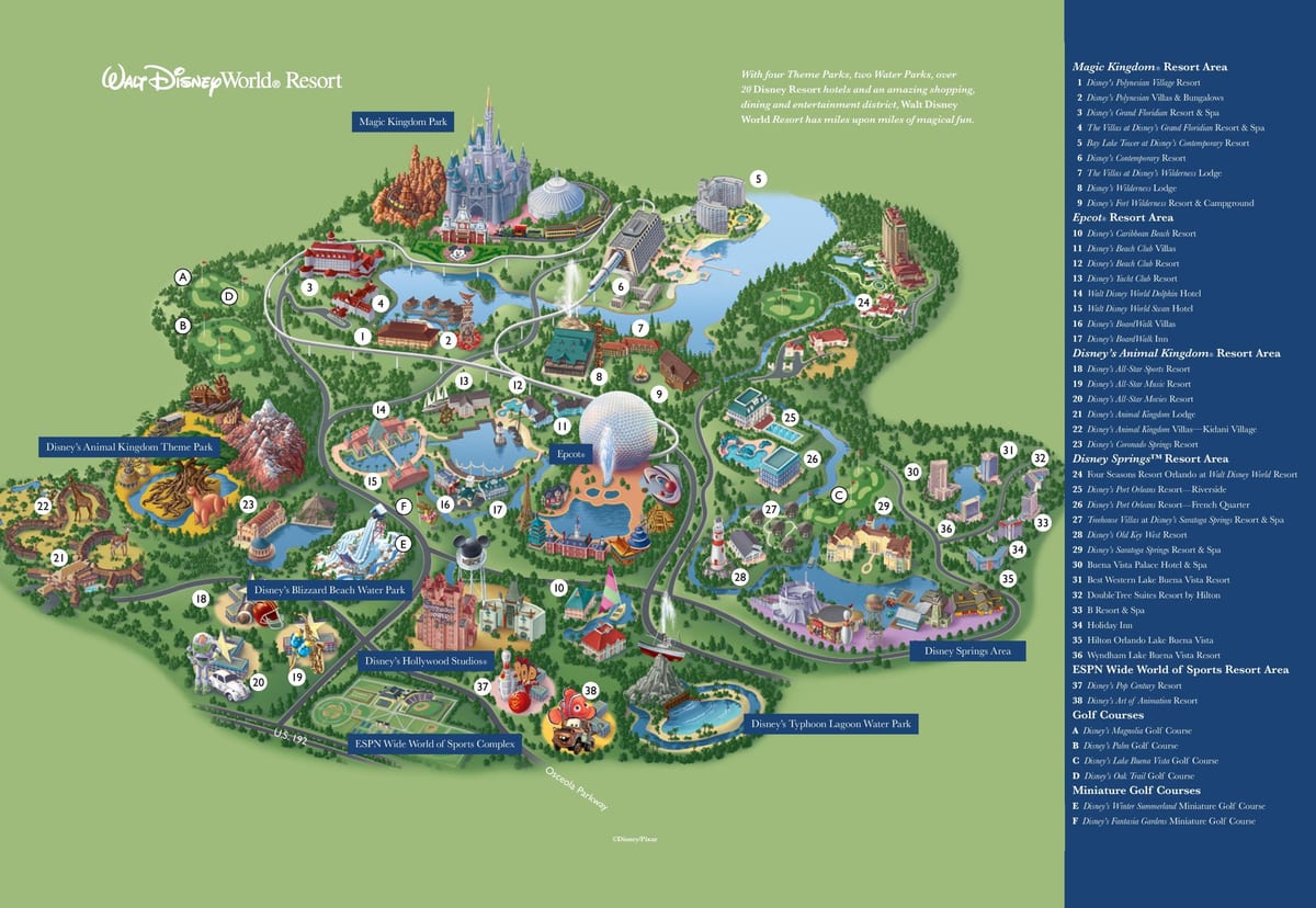 Disney World resort göster