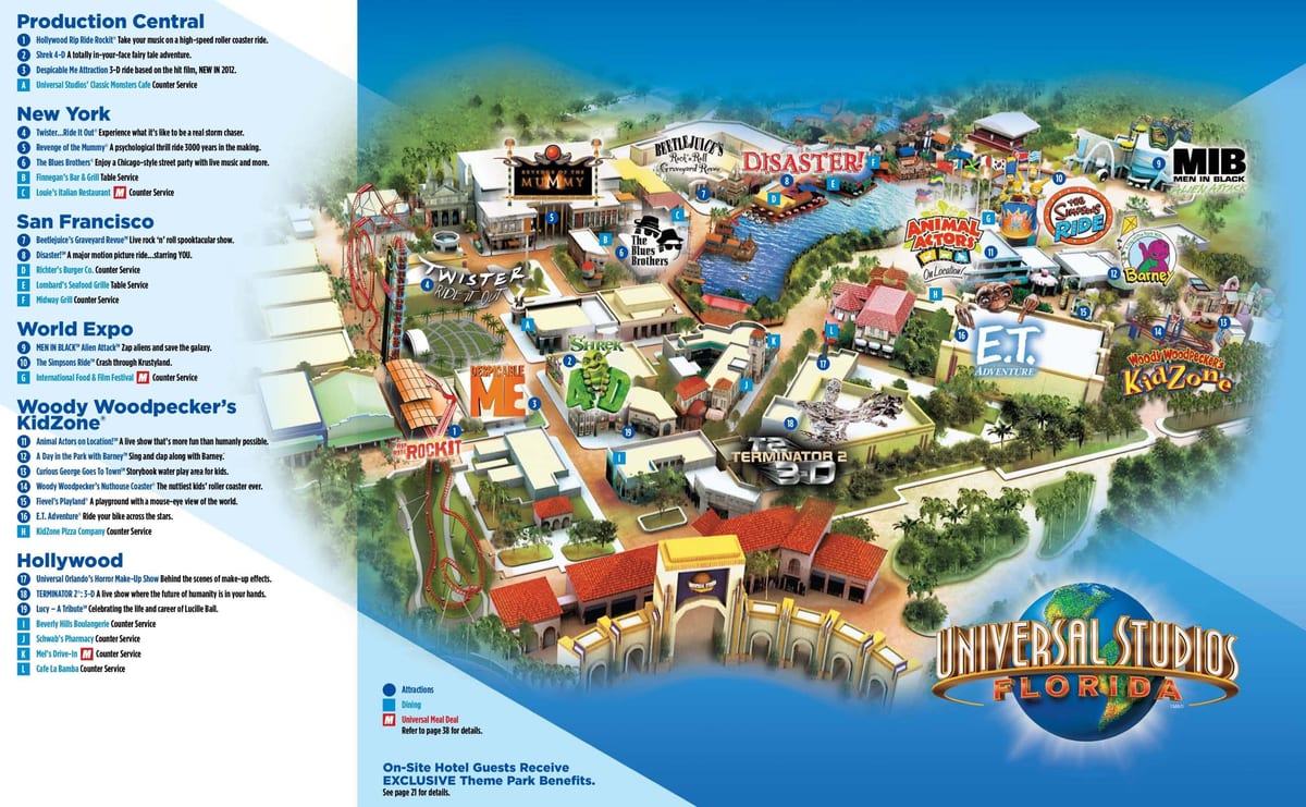 Universal Stüdyoları Orlando park göster