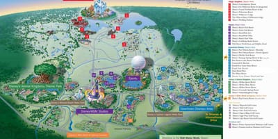 Walt Disney World haritası